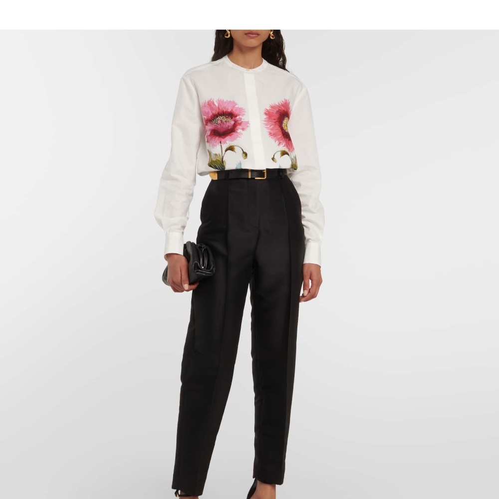 Giambattista Valli floral cotton blouse, IT38
